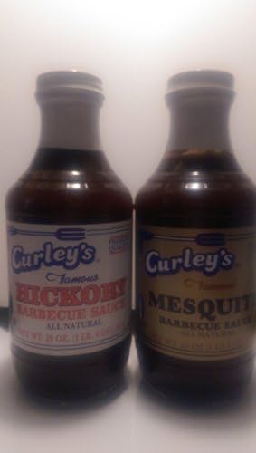 Curley's Famous Mesquite Barbecue Sauce - All Natural - 20 oz