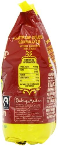 Billingtons Fairtrade golden granulated Sugar 500 g (Pack of 5)