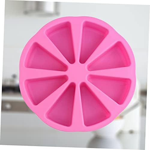 TEHAUX Silicone Cake Molds 8 Handmade Cavities Baking Soap Molding Food-Grade 40°f to 230°f
