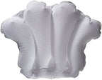 Aquasentials Inflatable Bath Pillow - Terry Cloth (White)