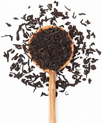 JusTea MT. KENYA BLACK | Loose Leaf Black Tea | Recyclable Refill Pouch | 40+ Cups (3.2oz) | High Caffeine | Award-Winning | Fair Trade | Non-GMO