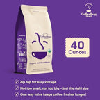 Coffee Bean Direct Organic Bali Blue Moon, Whole Bean Coffee, Arabica Coffee, Light Roast, 2.5 Pound Bag (Pack of 1)