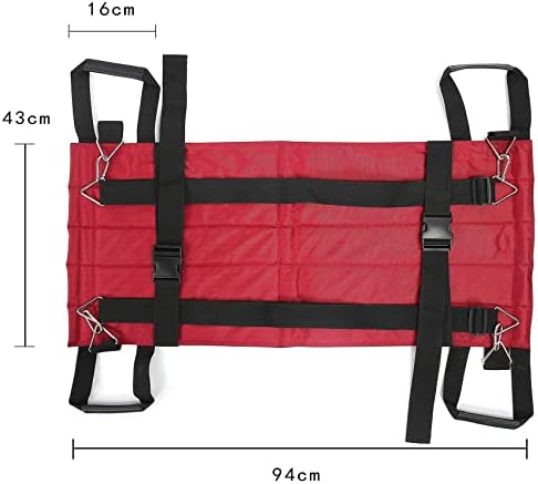 Wheelchair Seat Belt, Emergency Evacuation Chair Multifunction Lift Sling Transfer Belt for Seniors, Bedridden and Disabled, Comfort Wheelchair Cushion - Elderly Transfer Helper