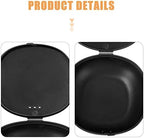 Storage Box 2 Pack Compact Portable Plastic Case 3.34X3.34X0.78 Inch Travel Holder for Feminine Care Hygiene