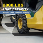 1" Rise Rubber Threshold Ramp for Doorways, 35.5" Wide Heavy Duty Wheelchair Ramp 2000 Lbs, Cuttable for Door Threshold, Garage, Shower, Robot Vacuum