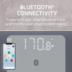 Health o meter Bluetooth Digital Bathroom Scale with Smart Connectivity BMI & Body Fat Tracking 440 lb Capacity for Multiple Users
