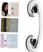 balacoo Elderly Safety Grab Bars Suction Cup Handle Portable Shower Wall Mount Easy Install No Drilling