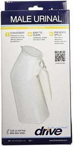Drive Medical Male Urinal, White