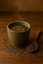 One With Tea Organic Japanese Genmaicha Green Tea Loose Leaf – Premium Whole Leaf Sencha with Roasted Brown Rice, USDA Organic, Nutty & Smooth Flavor, Traditional Japanese Tea