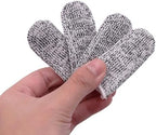 10Pcs Finger Cots Thumb Protector Anti-Cut Fingertips Finger Sleeve Flexible Resistant Protection Finger Cots DIY Work