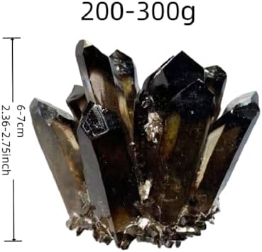 Smoky Quartz Crystal Cluster Large Quartz Crystal Cluster Natural Healing Stones Crystal Quartz Cluster Natural Crystal Quartz Stones for Relaxation Crystal Quartz Cluster