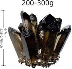 Smoky Quartz Crystal Cluster Large Quartz Crystal Cluster Natural Healing Stones Crystal Quartz Cluster Natural Crystal Quartz Stones for Relaxation Crystal Quartz Cluster
