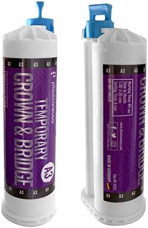 Dental Temporary Crown & Bridge 10:1 (Shade A3) Material Dental (1 Cartridge)
