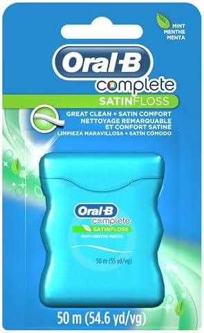 Oral-B 54 Yards Floss Satin Mint (6 Pieces)