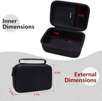 LTGEM Case Compatible with iHealth Track Smart Upper Arm Blood Pressure Monitor, Black