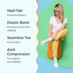 ZenToes Padded Bunion Relief Socks for Women and Men, Big Toe Separator, Built-In Bunion Protector, Moisture Wicking - 1 Pair