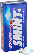 Smint XXL Peppermint Sugarfree 50 Mints Tin 35g, (Pack of 1)
