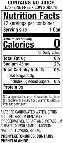7UP Cherry Zero Sugar Soda, 12 fl oz cans, 12 pack