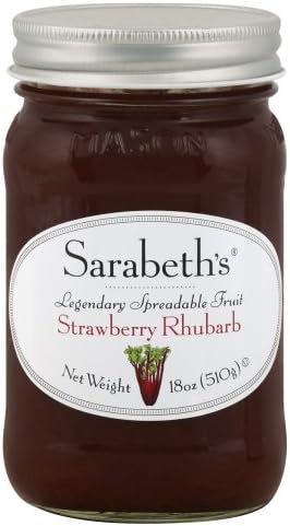 Sarabeth's Fruit Spread-Strawberry Rhubarb, 1.17 Pound