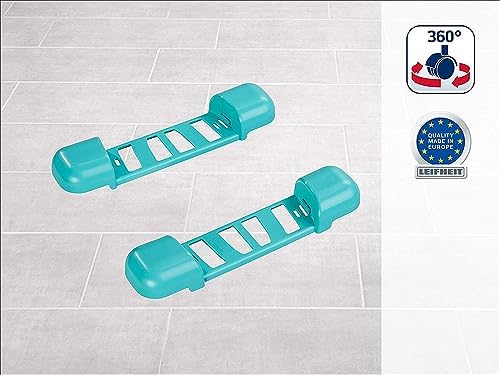 Leifheit Wischsystem Twist Floor mop, 9,7 x 8 x 44cm, Turquoise