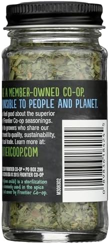 Frontier Co-op Tarragon Leaf, 0.39 Ounce Bottle, Cut & Sifted, Warm Flavor for Sauces, Salads, Dressings, Eggs and More