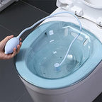 Sitz Bath Flusher Bidet Flusher Hand Sprayer Suitable for Wash Basin Bathtub Pregnant Women Hemorrhoid Postpartum Care Hand Sprayer for Toilet