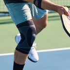McDavid Gel Knee Brace Sleeve. Elastic Compression Sleeve for Pain, Recovery, Injury. Increases Blood Flow and Stability of the Patella. Left or Right Leg. Arthritis, Bursitis, Tendonitis etc.