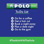 Nestle Polo Mint Original Tube 34g (Pack of 3)