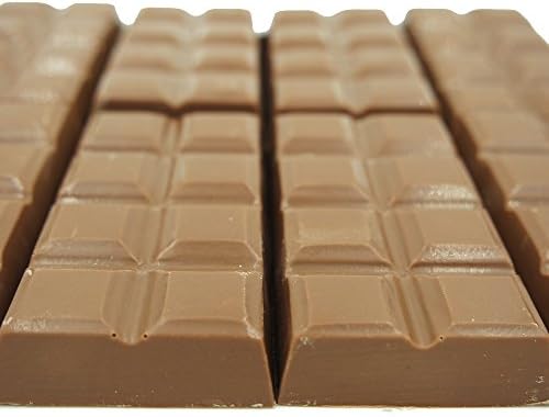 Philadelphia Candies Break-Up Block for Baking / Melting, Sugar Free Milk Chocolate Flavored Coating 1 pound (2-Ounce Bars, Pack of 8)