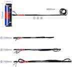 Solar Panel Cleaning Roller Brush, 24FT Adjustable Window Cleaning Brush and Pole, Automatic Solar Panel Brush, Rotating Cleaning Brush, Wash Brush with Lithium Battery and Power Converter