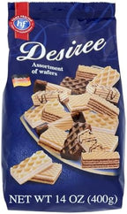 Hans Freitag Biscuits and Wafers (Desiree Wafers, 14oz, pack of 2)