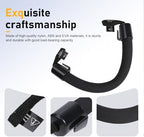 2 PCS Car Headrest Grab Handles, Car Rear Seat Assist Handle for Elderly, Automotive Mobility Aid Grip, Universal Vehicle Assist Safety Grip Handle for Kids (Black)