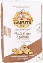 00 Antimo Caputo Pasta & Gnocchi Flour 2.2 Lb Bag- Italian Double Zero Grain Type - Extracted Wheat Blend - All Natural for Pasta Fresca Dough (2.2LB Bag)