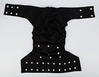 Teen Adult Cloth Diaper Nappy Reusable Washable for Disability Men (Black)