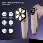 Professional Electric Body Massager Machine- Upgraded Portable Skin Tightening Massager with Heating for Belly, Waist, Arms, Buttocks, Legs, Wireless & Lightweight