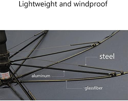 Multifunctional Non-Slip Walking Stick Umbrella for The Elderly Outdoor Sunshade Mountaineering Straight Handle Umbrella Wind and UV Protection