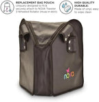 NOVA Medical Products Pouch Bag for 3 Wheeled Rollator Walker – Replacement Storage Tote & Organizer for Three Wheel Mobility Aids, Zippered Closure, Durable Design