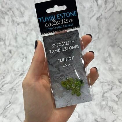 CrystalAge Peridot Mini Tumble Stones