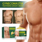 2pcs Gynecomastia Tightening Ginger Cream, Ginger Cream for Men, Effectively Shrinks Men Chest Tightening Gingers Creams