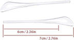 Replacement Temple Tips Ear Socks for Ray-Ban Aviator RB3025 3026 Sunglasses Repair kits Black,Bonus Sunglasses Bag (Clear)