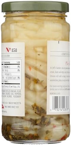 Jeff's Garden Spicy Pickled Onions, 12 Ounce