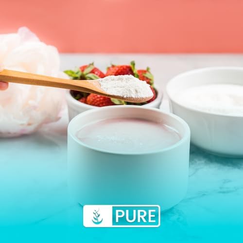 Pure Original Ingredients Marine Collagen Powder (1 lb) Natural & Unflavored, Protein Peptides, Resealable Bag