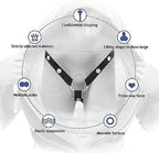 Chastity Belt Male Sissy Belts Chasity Device Anti-Off Auxiliary Chastity Strap Cage Sex Furniture Toys for Men (Black Three-Way Belt)