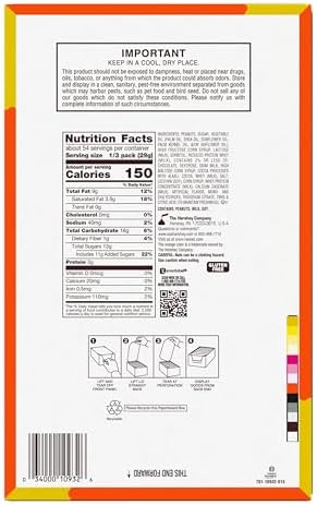 REESE'S NUTRAGEOUS Chocolate, Peanut Butter, Caramel and Peanut King Size, Candy Bars, 3.1 oz (18 Count)
