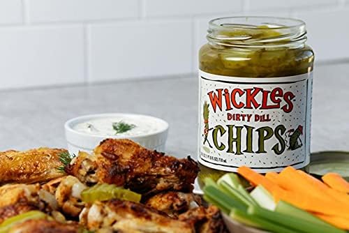 Wickles Wicked Pickle Chips, 16 oz