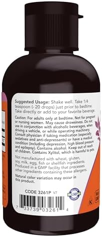 NOW Foods Supplements, Liquid Melatonin, 3 mg Per Serving, Fast Absorbtion and Great Taste, 2-Ounces