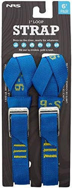NRS 1" Loop Straps 6' Pair Iconic Blue