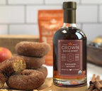Crown Maple Certified Organic Cinnamon Infused Maple Syrup, Pure, Non-GMO Pairs well with Pancakes, Flavor Cocktails, Sticky Buns, Waffles, 12.7 Fl Oz (Pack of 1)
