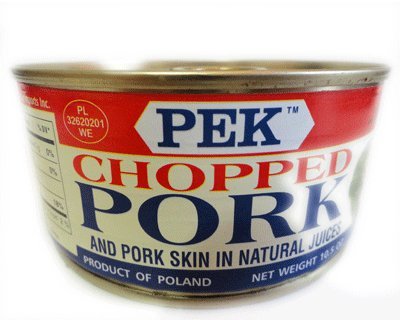 PEK Pork Chopped and Pork Skin in Natural Juices 10.5 oz