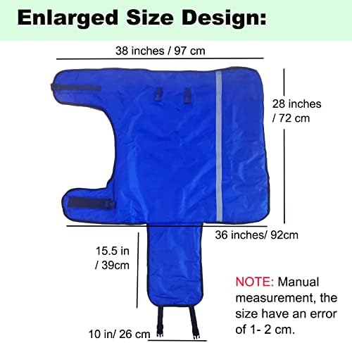 Calf Blanket Calves Warm Clothes Calf Saver Coat, Sheep Goat Blanket, for Keep Cows Goats Sheeps Warmming, Thickened Belly Protection